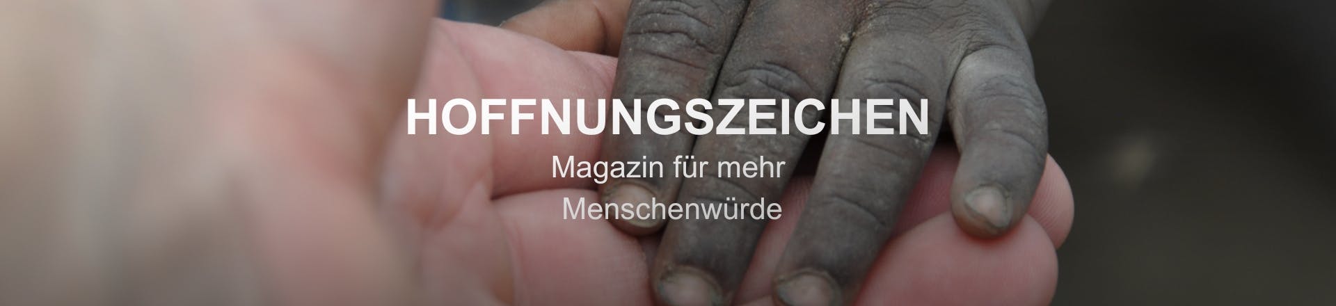 Hoffnungszeichen Magazin